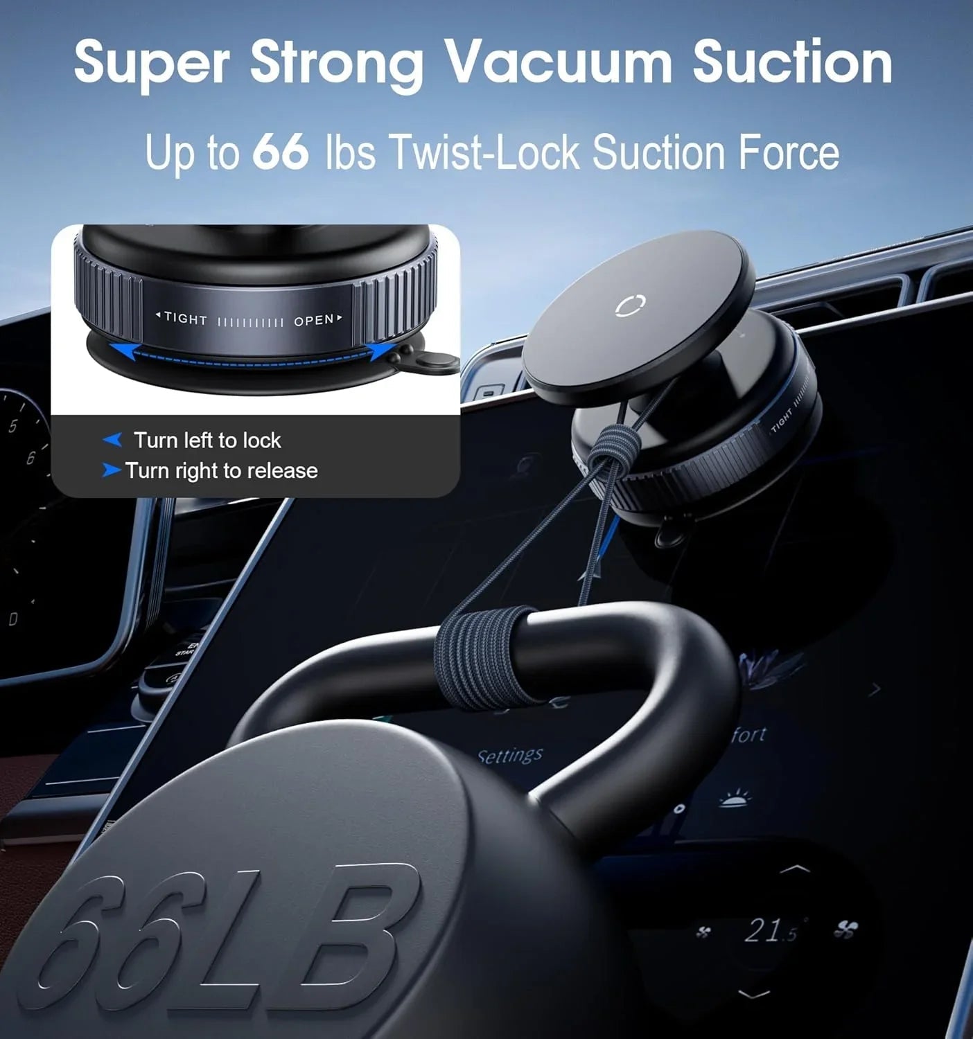 Magnetic mobile holder