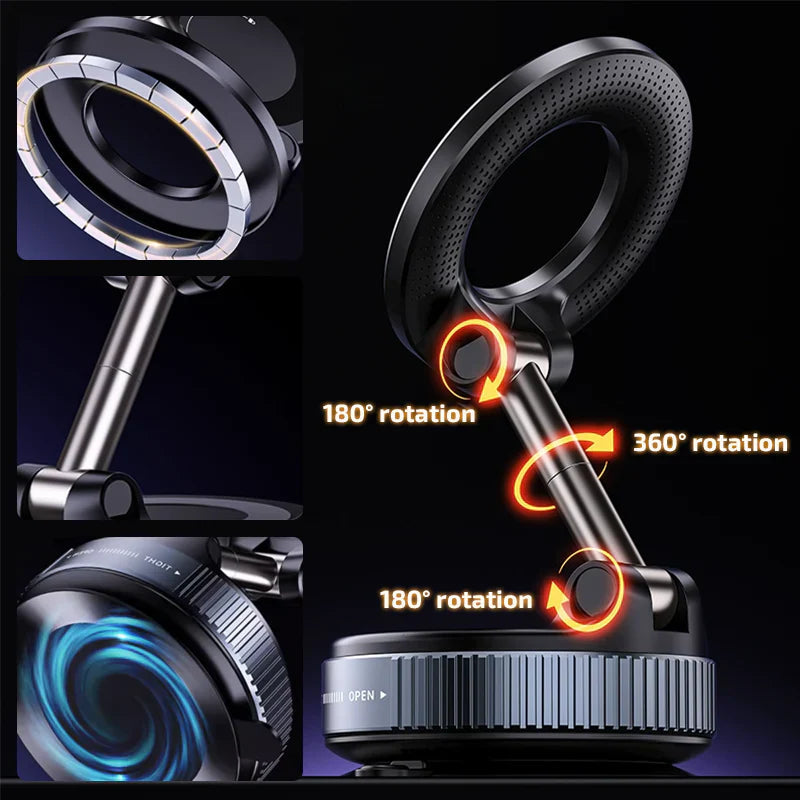 Magnetic mobile holder